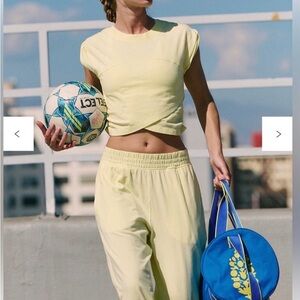 Free People hot shot crossover set in daylight